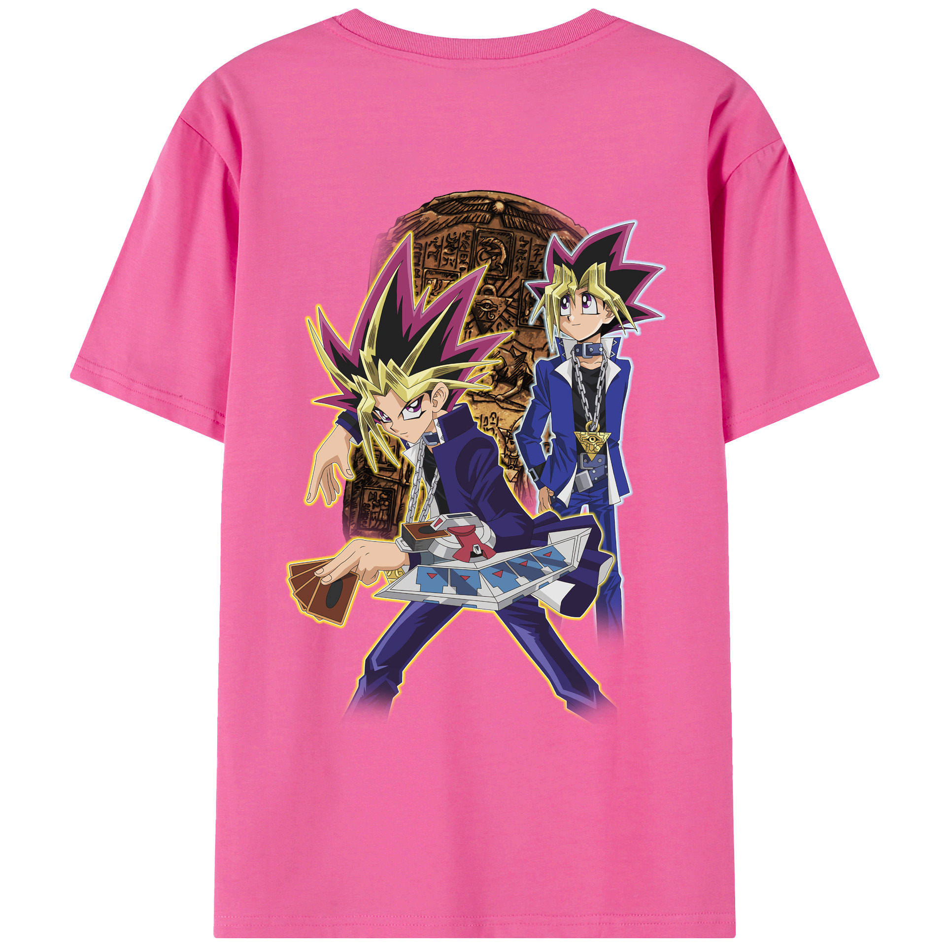 （画像用） 遊☆戯☆王 Yu-Gi-Oh! レディース半袖Tシャツ(バックプリント)